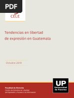 Tendencias de La Libertad de Expresión en Guatemala