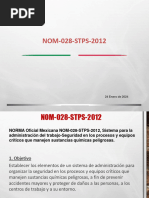 Nom 028 STPS 2012