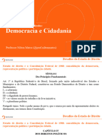 Democracia e Cidadania: Desafios Do Estado de Direito