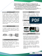 Postêr ALIMENTAÇÃO E SAÚDE MENTAL