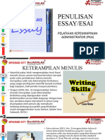 Penulisan Essay Pka