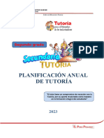 Plan de Aula 2° Tutoria 2023