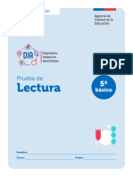 Prueba Lectura Diagnostico 2024 5 Basico