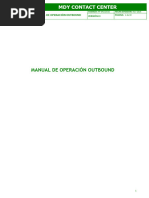 Manual de Operacion Outbound