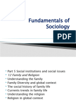 Fundamentals of Sociology Week 13