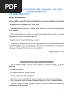 Prácticas Del Lenguaje 3°. Cuadernillo ALUMNOS