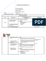 Planificación de Clase 05 - Primero - Secundaria