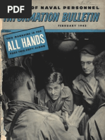 All Hands Naval Bulletin - Feb 1945