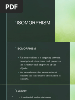 ISOMORPHISM