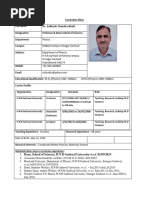 Curriculum Vitae S C Bhatt Physics Deptt HNBGU C Srinagar