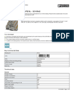 Motor Terminal - PT 2,5-PE/3L - 3210542: Key Commercial Data