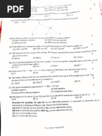 St. Mary Maths Paper