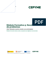 Trabajamo en Digital. Módulo Formativo 5. Unidad Didáctica 2. Retando Nuestra Mente Con Actividades