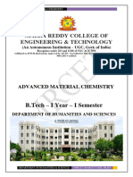 Advanced Material Chemistry Digital Notes