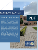 NLUJ Law Review CFP Volume 10 Issue 1 1