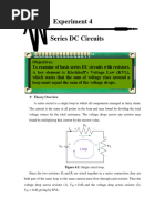 Exp.4 Series D.C Circuits