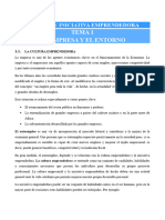 Tema 1 Empresa y Entorno (Empresa e Iniciativa Emprendedora)