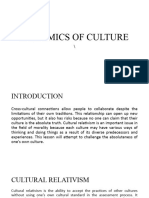 Dynamics of Culture PPT Report Mabini