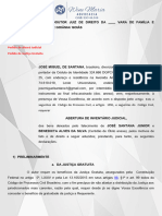 Abertura de Inventário Judicial