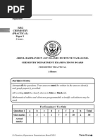 CBC Chem Paper Sample Questions