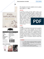 Rival Implacable: Un Enemies To Lovers Adictivo de La Autora Best Seller L. J. Shen