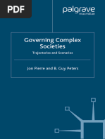 2005 - Pierre & Guy Peters - Governing Complex Societies Trajectories and Scenarios