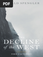 Oswald Spengler - The Decline of The West Vol. I Form & Actuality