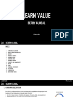 Learn Value - Berry Global