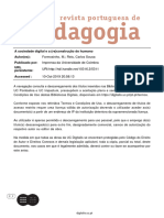 A Sociedade Digital e A Reconstrução Do Humano