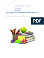 Reto 1 ¿Cómo Integrar Las Diferentes Miradas Acerca Del Currículo