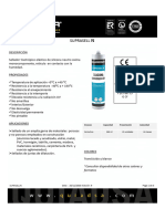 Silicona Neutra para Juntas ML Traslucida 10906133 Techsheetsup