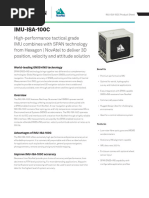 IMU ISA 100C Product Sheet