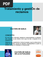 Tratamiento y Gestión de Reclamos