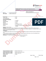 Dummy Report: Thyrocare