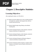 Descriptive Statistics Chapter 2-Part 1