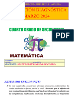 Evaluación Diagnóstica de Matemática