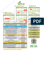 Calendario - Academico UFRA 2023.2 - Retificado 06nov2023