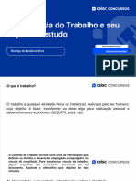 Aula 07 - A Sociologia Do Trabalho e Seu Objeto de Estudo - MATERIAL COMPLEMENTAR - Prof. Rodrigo de Medeiros