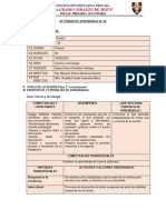 Actividad de Aprendizaje Nº64 Ciencias