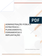 Administração Pública Estratégica Aula 02