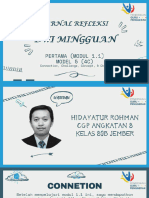 Jurnal Refleksi Dwi Mingguan Pertama Hidayatur Rohman