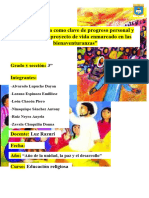 La Autonomía Como Clave de Progreso Personal y Comunitario, Proyecto de Vida Enmarcado en Las Bienaventuranzas