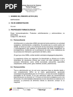 Nombre Del Principio Activo (Dci)