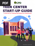 Teen Center Brochure