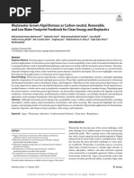 Wastewater-Grown Algal Biomass As Carbon-Neutral R