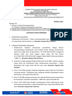 Laporan Atensi Pimpinan Penerimaan 1 Orang WBP Dari Lapas Iib Pati