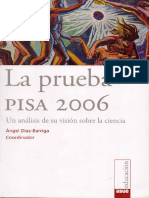 La Prueba Pisa 2006 Un Analisis de Su Vision Sobre La Ciencia