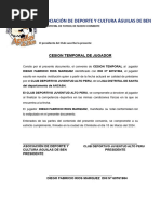 Asociación de Deporte y Cultura Águilas de Ben Diego Rios Marquez.