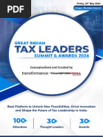 Great Indian Tax Leaders Summit & Awards 2024 - 19!03!2024