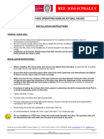 Zawory kulowe-ICP Syveco-Instrukcja Montazu en